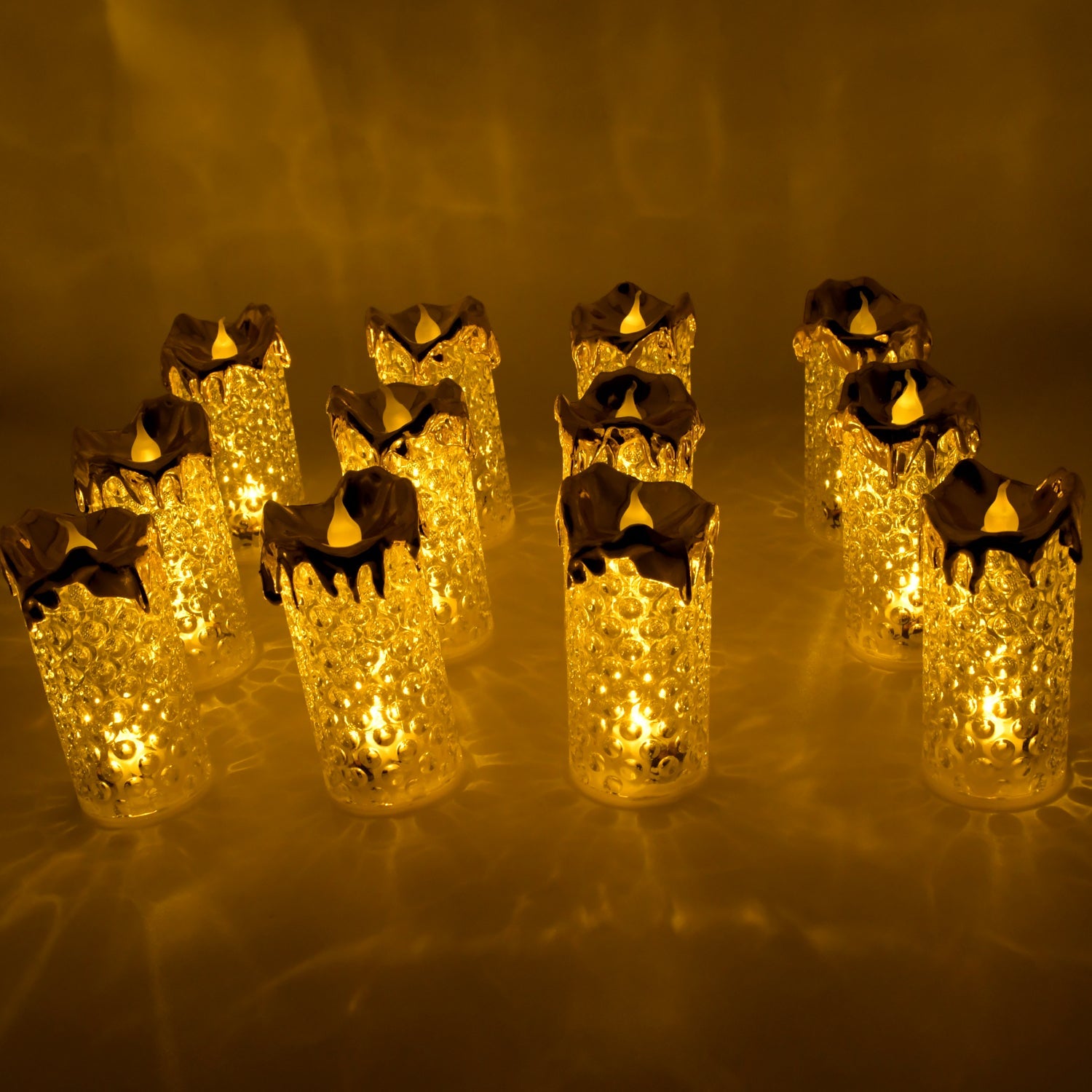 8441 Gold Flameless Candles LED Light Flameless and Smokeless Decorative, Candles Led Tea Light Candle Perfect for Gifting, Home, Diwali,Wedding, Christmas, Crystal Candle Lights, Table Decorations (12 Pc MOQ) 8441 Gold Flameless Candles LED Light Flameless and Smokeless Decorative, Candles Led Tea Light Candle Perfect for Gifting, Home, Diwali,Wedding, Christmas, Crystal Candle Lights, Table Decorations (12 Pc MOQ)